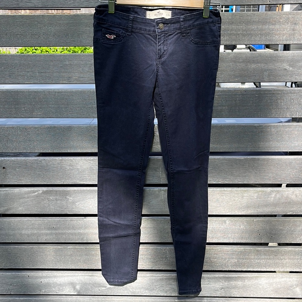 Hollister Navy Blue Khakis Size 0
